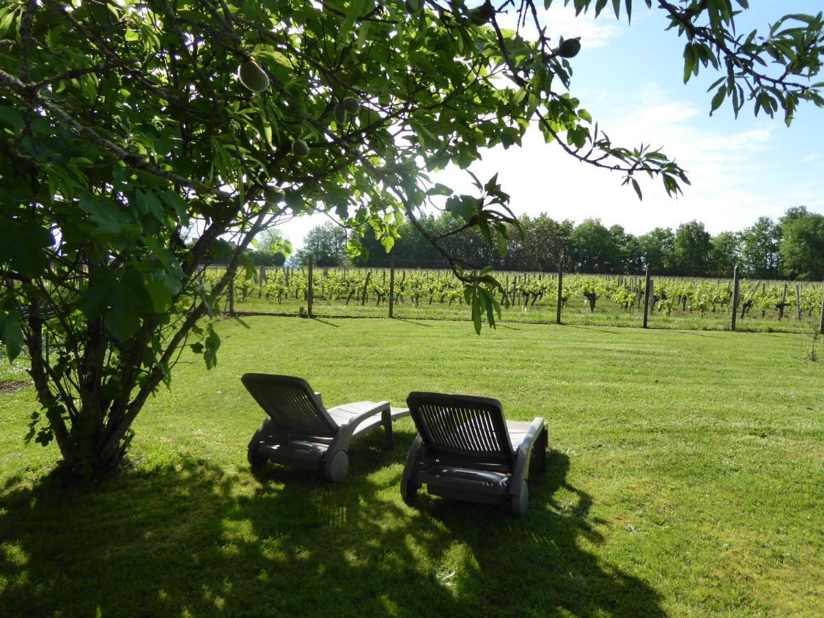 La Vigneraie De Laura: Gite Entre Vignes Et Chenes Sainte-Colombe  ภายนอก รูปภาพ